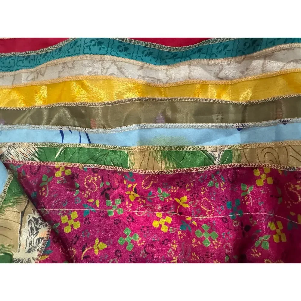Art Studio Company Stitched Sari Scarf India